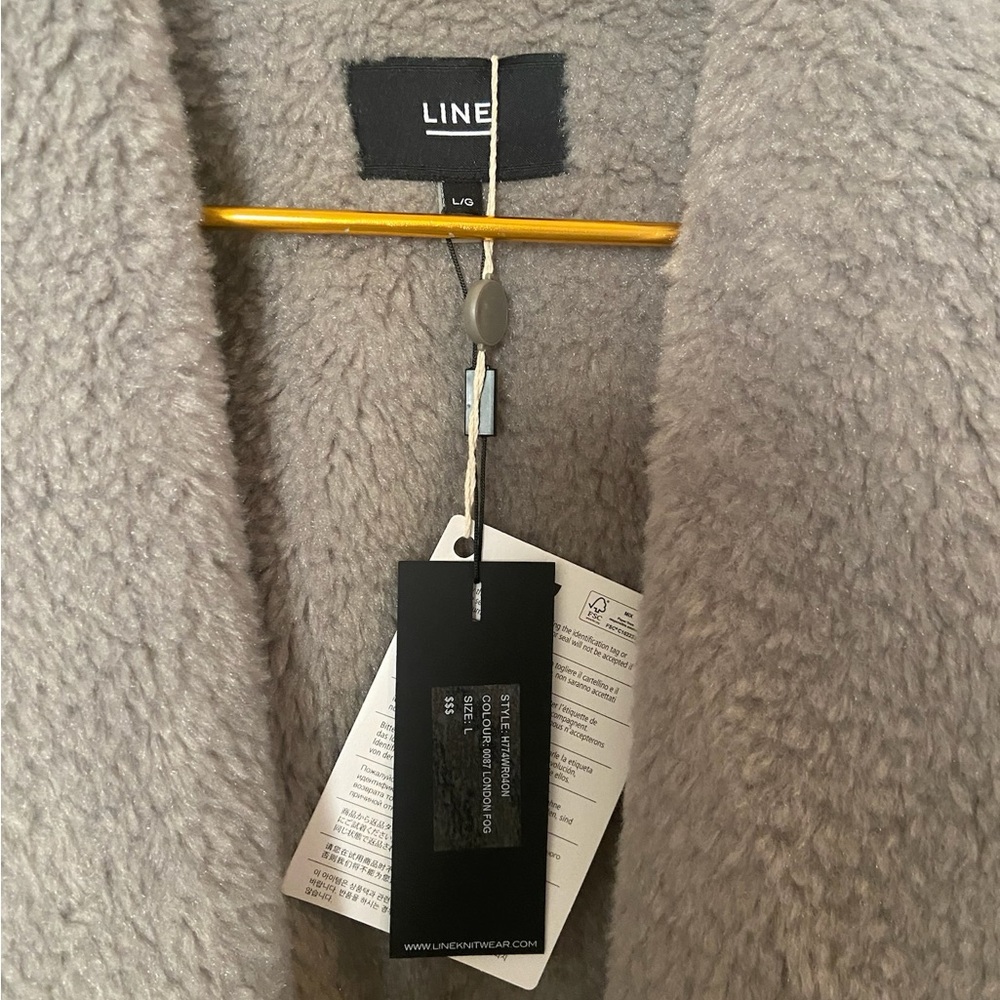 Suede Lamskin Coat by LINE - Picture 5 of 7